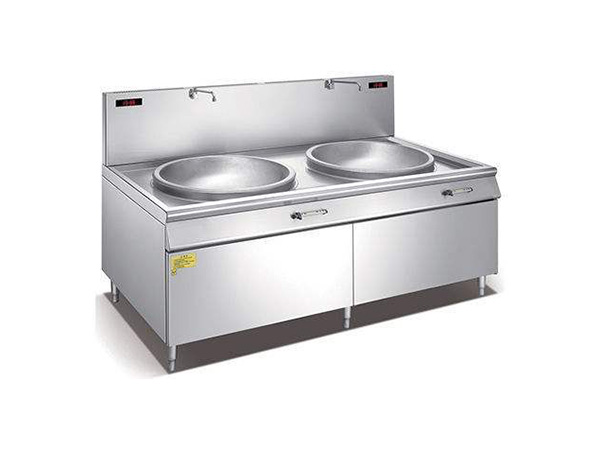 電磁雙頭大炒爐